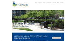 Desktop Screenshot of e-landscapellc.com